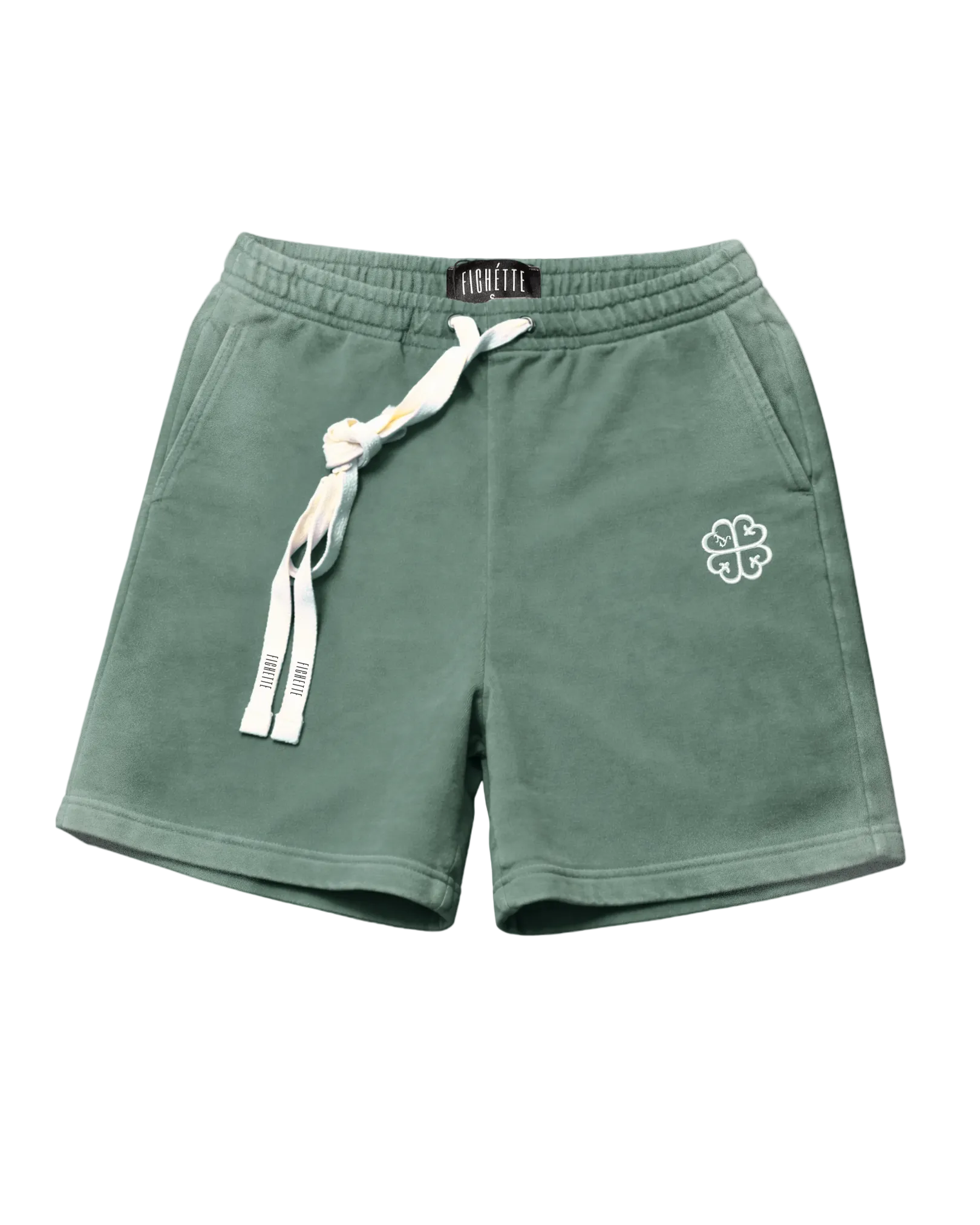 PRIVÉ COURT SHORTS - FORREST GREEN
