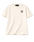 CLASSIC LOGO TEE - CREMÉ / NOIR