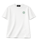 CLASSIC LOGO TEE - BLANCO / FOREST GREEN