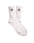 FICHÉTTE CREW KNIT SOCKS - BLANCO / NOIR